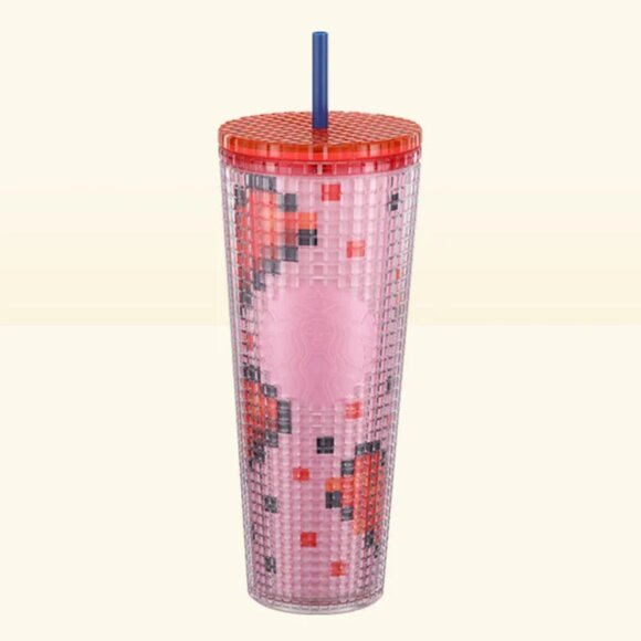 NWT 2025 Starbucks Valentine's Day Cold Cup 24 oz - Picture 1 of 5